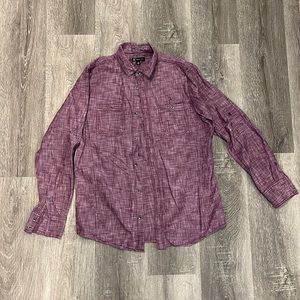 Men’s long sleeve button down